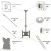 Multibrackets M Public Ceilingmount Medium Single Valge 3000 Max kaal 30 kg Min ekraan 32 tolli Max ekraan 55 tolli