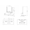 Multibrackets M VESA Tablestand Turn Small MAX 300x300 Must