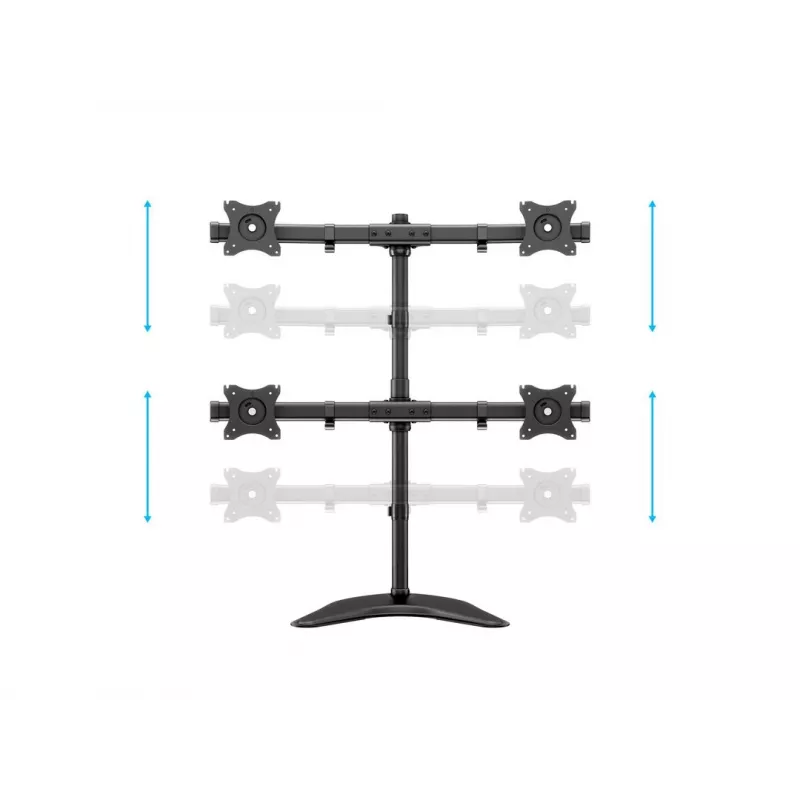 Multibrackets M Deskstand Basic Quad vabaltseisev alus 32 kg 15-27 tolli