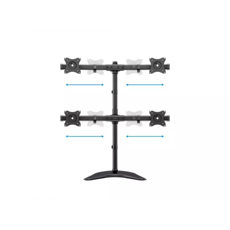 Multibrackets M Deskstand Basic Quad vabaltseisev alus 32 kg 15-27 tolli