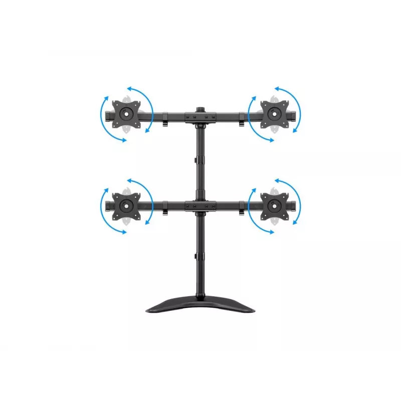 Multibrackets M Deskstand Basic Quad vabaltseisev alus 32 kg 15-27 tolli