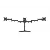 Monitor Desk Stand MULTIBRACKETS M Deskstand Basic Triple — 3-way, VESA 75x75–100x100, supports up to 24 kg, for 15 inch–27 inch screens, Must