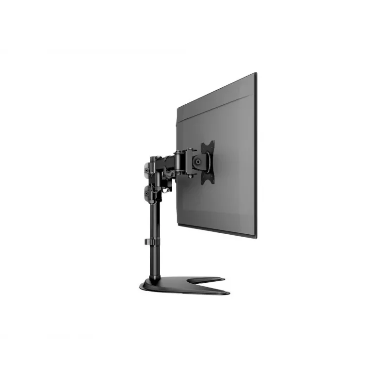 Monitor Desk Stand MULTIBRACKETS M Deskstand Basic Triple — 3-way, VESA 75x75–100x100, supports up to 24 kg, for 15 inch–27 inch screens, Must