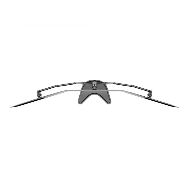 Monitor Desk Stand MULTIBRACKETS M Deskstand Basic Triple — 3-way, VESA 75x75–100x100, supports up to 24 kg, for 15 inch–27 inch screens, Must