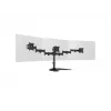 Monitor Desk Stand MULTIBRACKETS M Deskstand Basic Triple — 3-way, VESA 75x75–100x100, supports up to 24 kg, for 15 inch–27 inch screens, Must