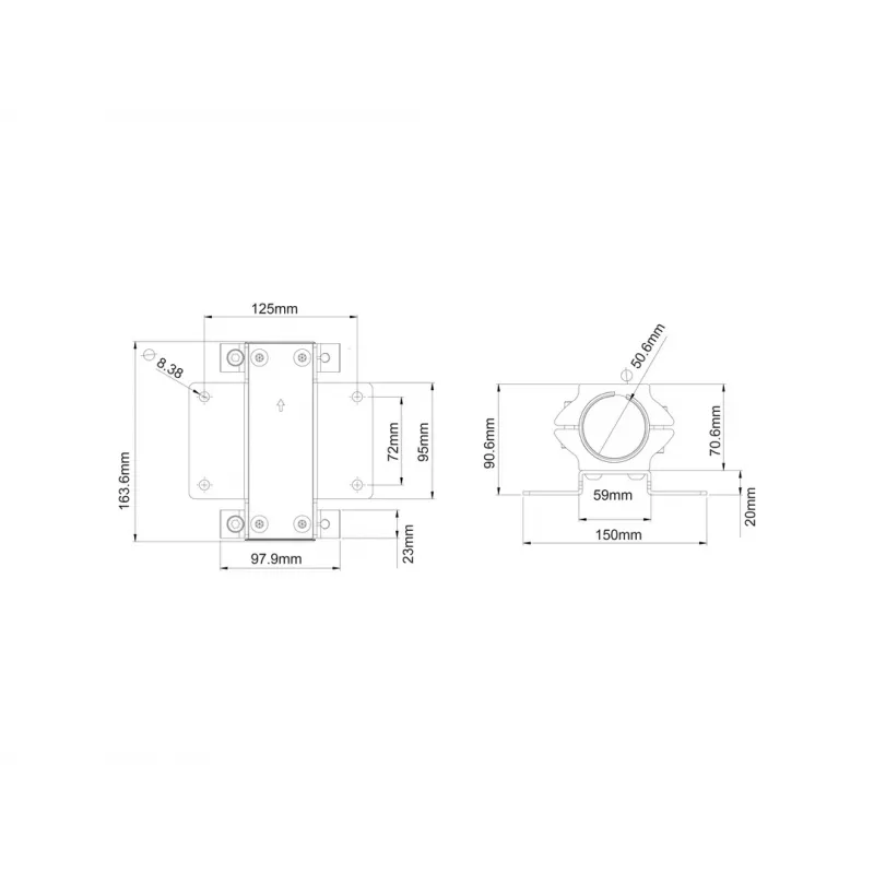 Multibrackets M Pro Series - postiklamber