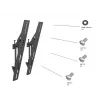 Lameekraani kinnitusõlg MULTIBRACKETS M Pro Series Tilt Arms 400mm, must, alumiinium/teras, 2 tk