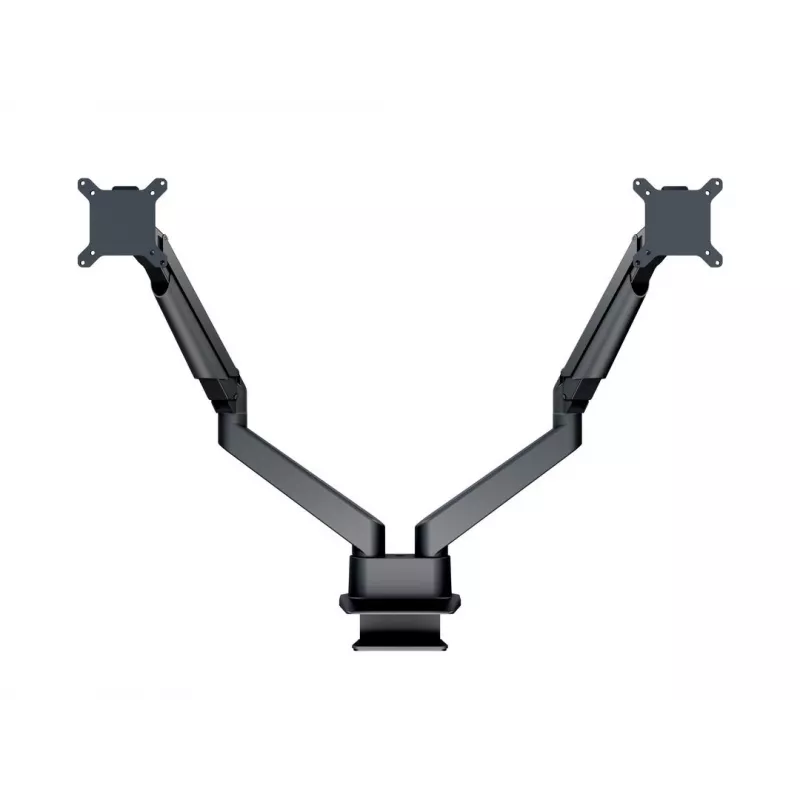 Multibrackets M VESA gaasvedruga topeltekraani klamberkinnitus must 20 kg 15-32 tolli