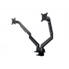 Multibrackets M VESA gaasvedruga topeltekraani klamberkinnitus must 20 kg 15-32 tolli