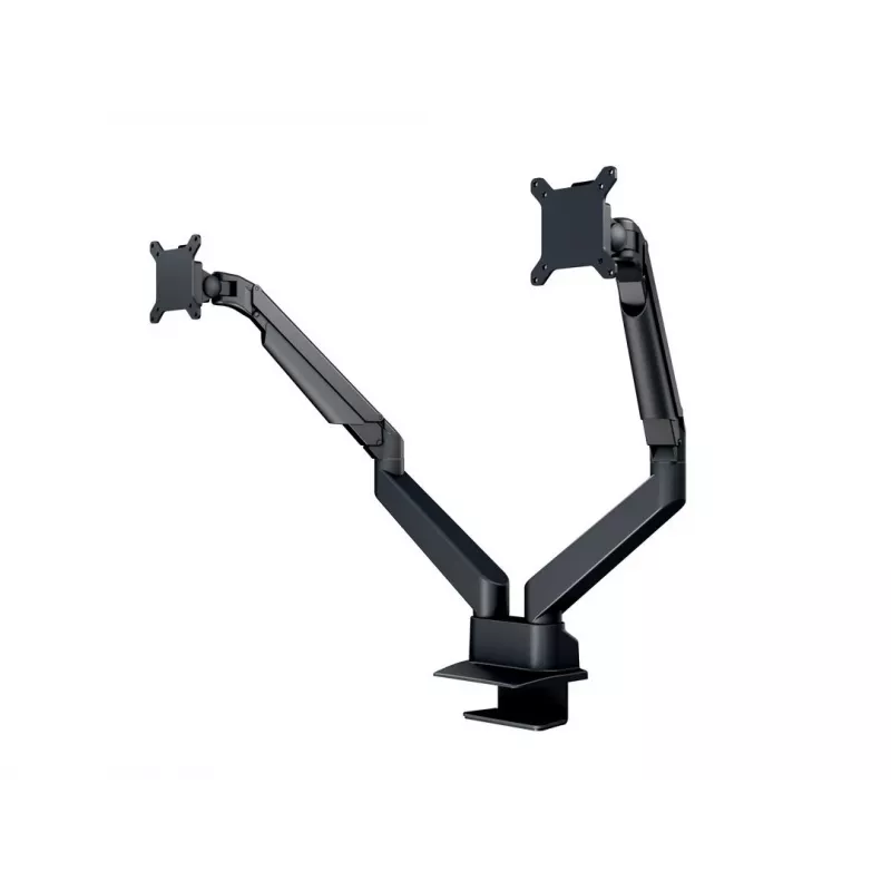 Multibrackets M VESA gaasvedruga topeltekraani klamberkinnitus must 20 kg 15-32 tolli