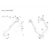 Multibrackets M VESA gaasvedruga topeltekraani klamberkinnitus must 20 kg 15-32 tolli