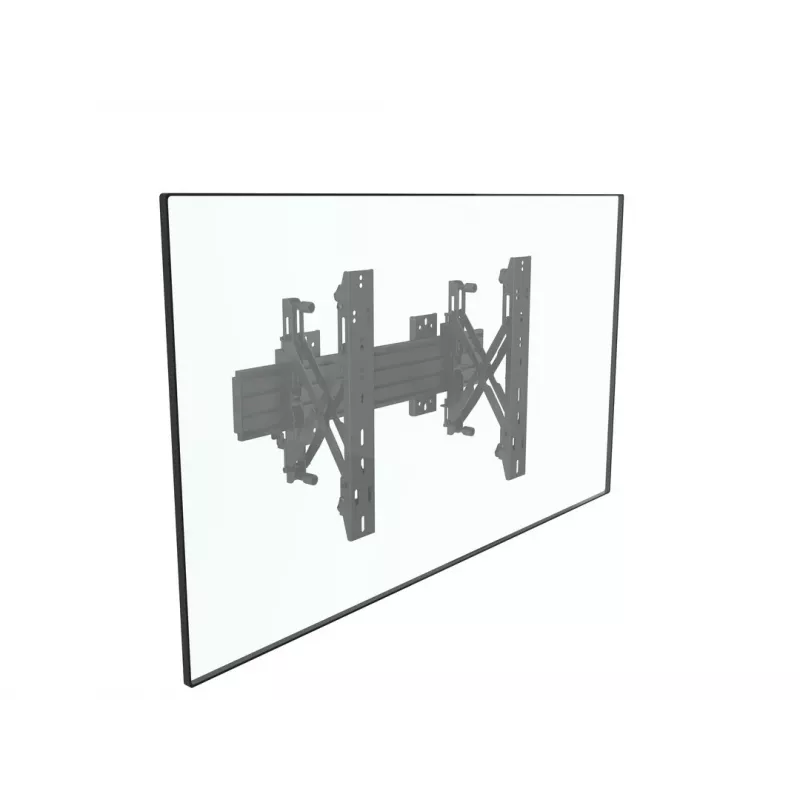 Seinakinnitus Multibrackets M Wallmount Pro MBW1U Must 30 kg 40-65 tolli