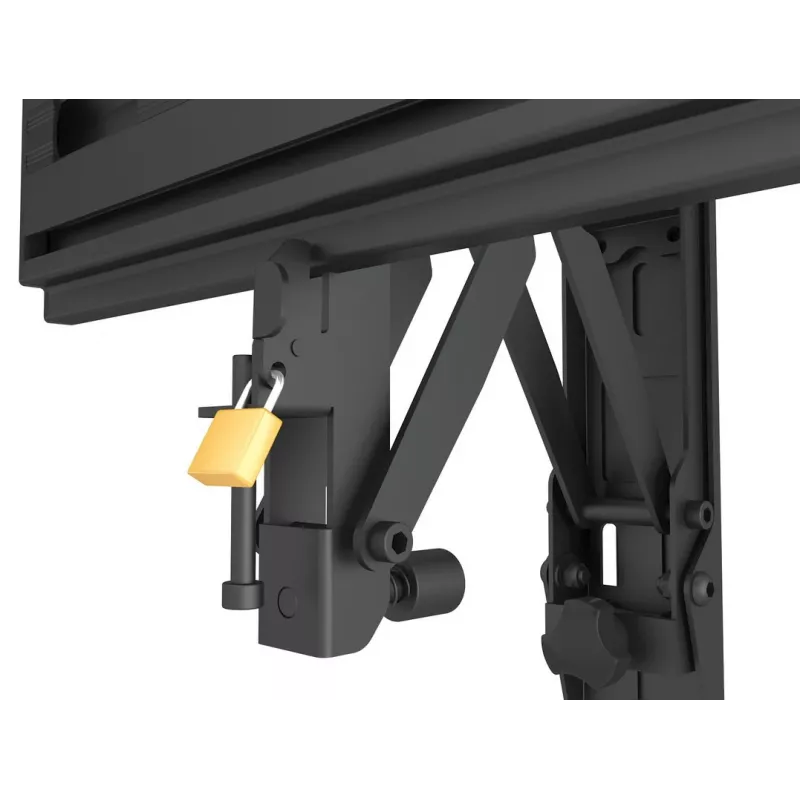 Seinakinnitus Multibrackets M Wallmount Pro MBW1U Must 30 kg 40-65 tolli