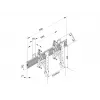 Seinakinnitus Multibrackets M Wallmount Pro MBW1U Must 30 kg 40-65 tolli