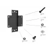Multibrackets M Pro Series - Wallmount Plate Small, Seinaplaat, Must, Teras, 30 kg, Siin, M Pro Series