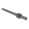 Postipuurimisseade MULTIBRACKETS M Pro Series — terasest korpus, must, 76,5×78,2 mm, 1,5 kg