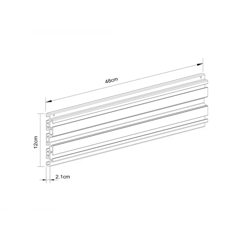 Multibrackets M Pro seeria ühe ekraani siin 48cm must