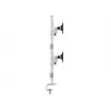Multibrackets M VESA Deskmount Officeline Dual Vertical Valge