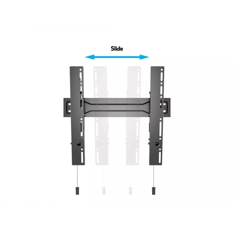 Multibrackets M VESA Wallmount Super õhuke Tilt 400 MAX, 81,3 cm (32 tolli), 139,7 cm (55 tolli), 100 x 100 mm, 400 x 400 mm, plast, teras, must