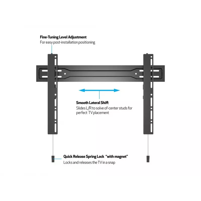 Multibrackets M VESA seinakinnitus üliõhuke fikseeritud 600 MAX 35 kg 32-100 tolli