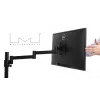 Lauakinnitus Multibrackets M VESA Deskmount Officeline Single II Must