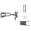 Multibrackets M Universal Long Reach Arm 1010mm HD Single 40kg 42-75 tolli