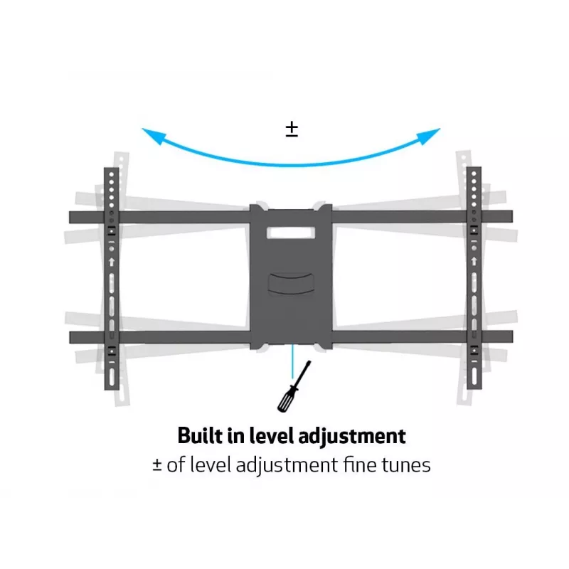 Multibrackets M Universal Long Reach Arm 1010mm HD Single 40kg 42-75 tolli