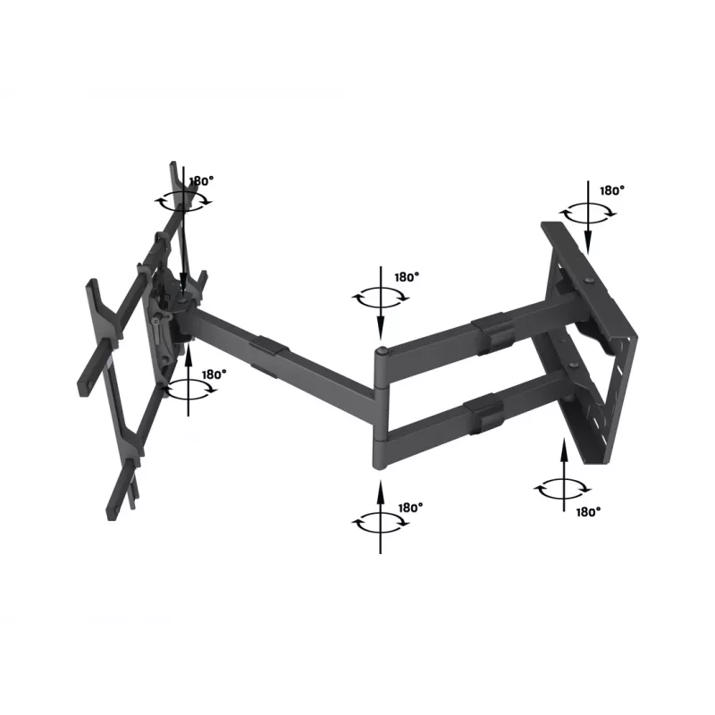 Multibrackets M Universal Long Reach Arm 1010mm HD Single 40kg 42-75 tolli