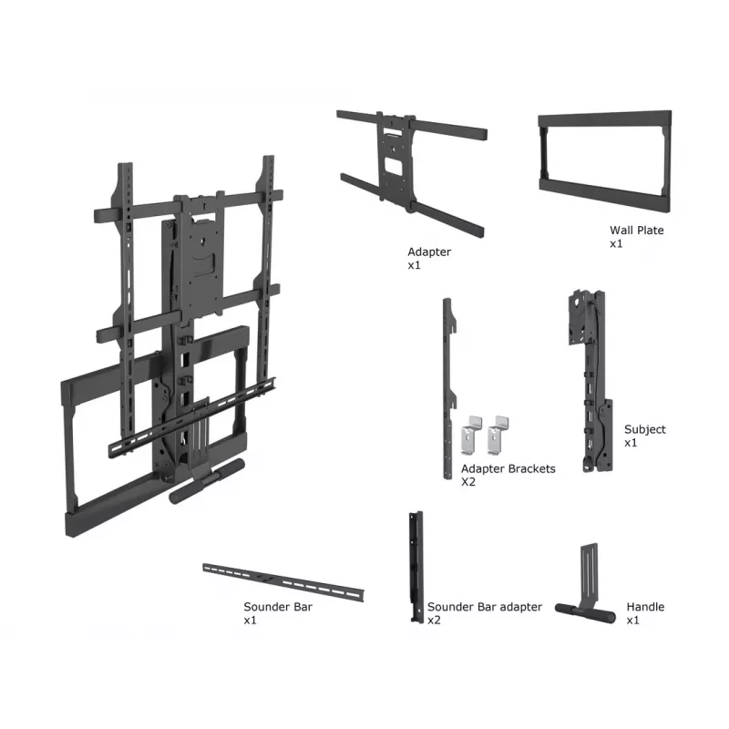 Multibrackets M Pull Down Full Motion Flexarm