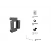 Seadmeplaat Multibrackets M Pro Series Connecting plate Must Teras 2,1 kg