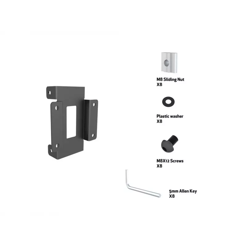 Seadmeplaat Multibrackets M Pro Series Connecting plate Must Teras 2,1 kg