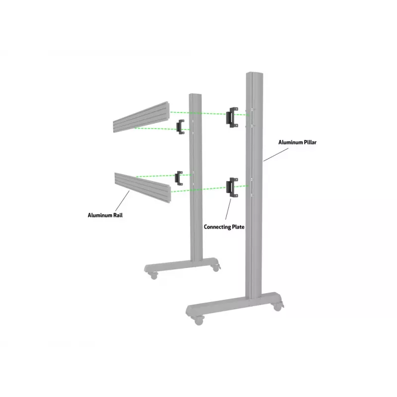 Seadmeplaat Multibrackets M Pro Series Connecting plate Must Teras 2,1 kg