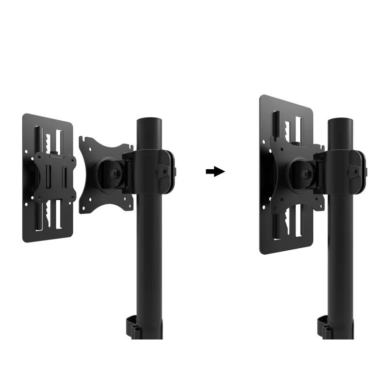 Multibrackets M VESA Monitor Slider Must Clamp 8 kg 13 to 27 inch