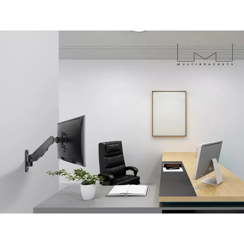 Multibrackets M Monitormount Wall Basic Single must 8 kg 17-32 tolli