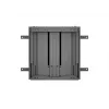 Seinakinnitus M MULTIBRACKETS Counterbalanced HD 37–55-tollistele teleritele, VESA 200x200–800x400, 23–40 kg, kõrguse reguleerimine 0–400 mm, must