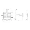 Multibrackets M Universal Flexarm Pro 60 kg Sound & Camera 60 kg kandevõimega 55-85 tolli
