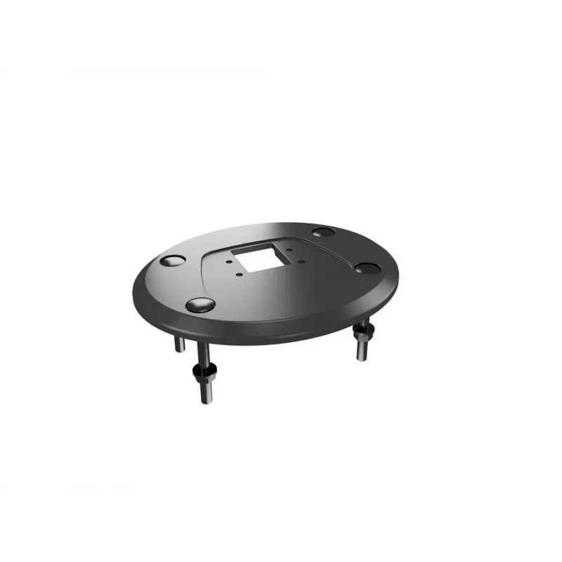 Läbiviigupõhi MULTIBRACKETS M Deskmount HD — alumiiniumkorpus, must, Ø 21 cm, K 40 mm, 500 g