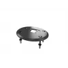 Läbiviigupõhi MULTIBRACKETS M Deskmount HD — alumiiniumkorpus, must, Ø 21 cm, K 40 mm, 500 g