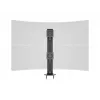 Läbiviigupõhi MULTIBRACKETS M Deskmount HD — alumiiniumkorpus, must, Ø 21 cm, K 40 mm, 500 g