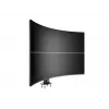 Läbiviigupõhi MULTIBRACKETS M Deskmount HD — alumiiniumkorpus, must, Ø 21 cm, K 40 mm, 500 g