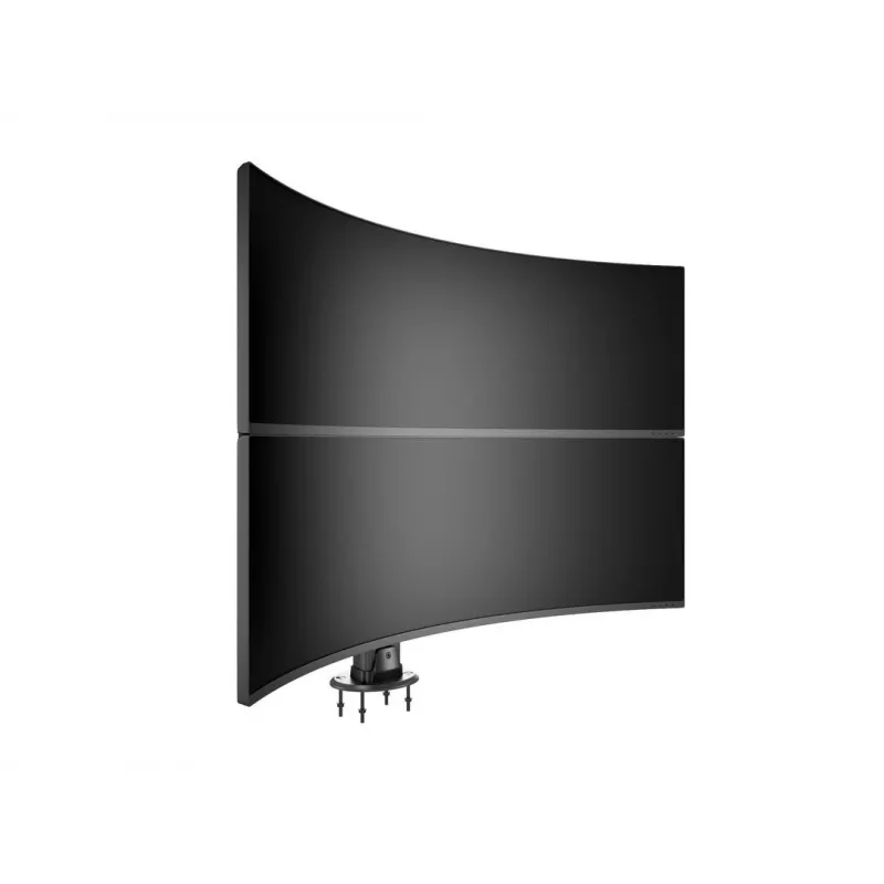Läbiviigupõhi MULTIBRACKETS M Deskmount HD — alumiiniumkorpus, must, Ø 21 cm, K 40 mm, 500 g