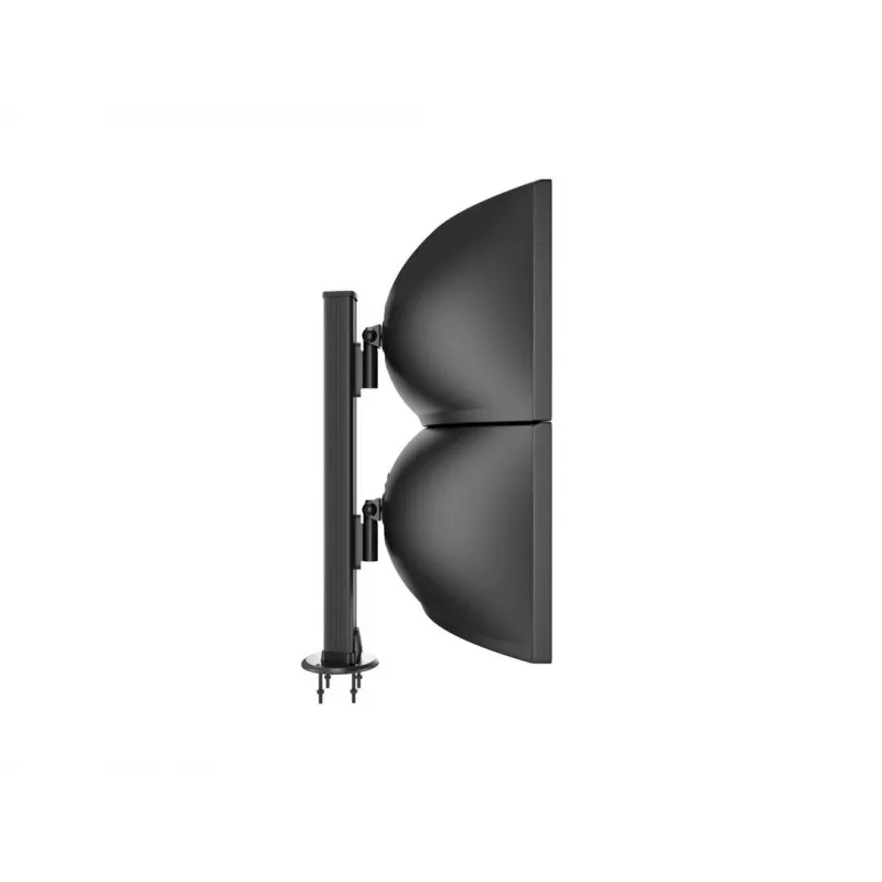 Läbiviigupõhi MULTIBRACKETS M Deskmount HD — alumiiniumkorpus, must, Ø 21 cm, K 40 mm, 500 g