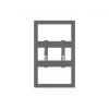 Multibrackets M Pro Series Enclosure 32 tolli seinale väike must teras horisontaal-/vertikaalpaigaldus