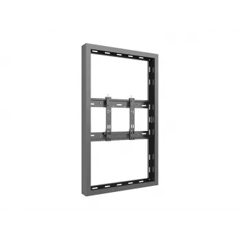 Multibrackets M Pro Series ümbris 43 tolli väike must terasest horisontaal-/vertikaalpaigaldus