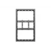 Multibrackets M Pro Series ümbris 43 tolli väike must terasest horisontaal-/vertikaalpaigaldus