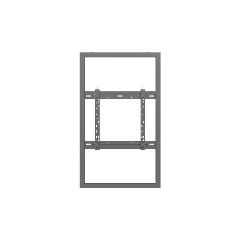 Multibrackets M Pro seeria korpus 50-tollisele ekraanile, seinale, keskmine, must, teras, horisontaal-/vertikaalpaigaldus