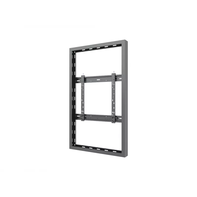 Multibrackets M Pro seeria korpus 50-tollisele ekraanile, seinale, keskmine, must, teras, horisontaal-/vertikaalpaigaldus