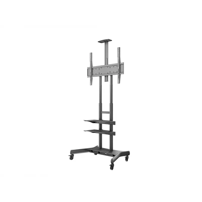 Põrandal seisvatele ekraanidele mõeldud alus MULTIBRACKETS M Public Basic 180 Plus — toetab 55–80 tolli, max 90 kg, VESA 200x200–600x400, must