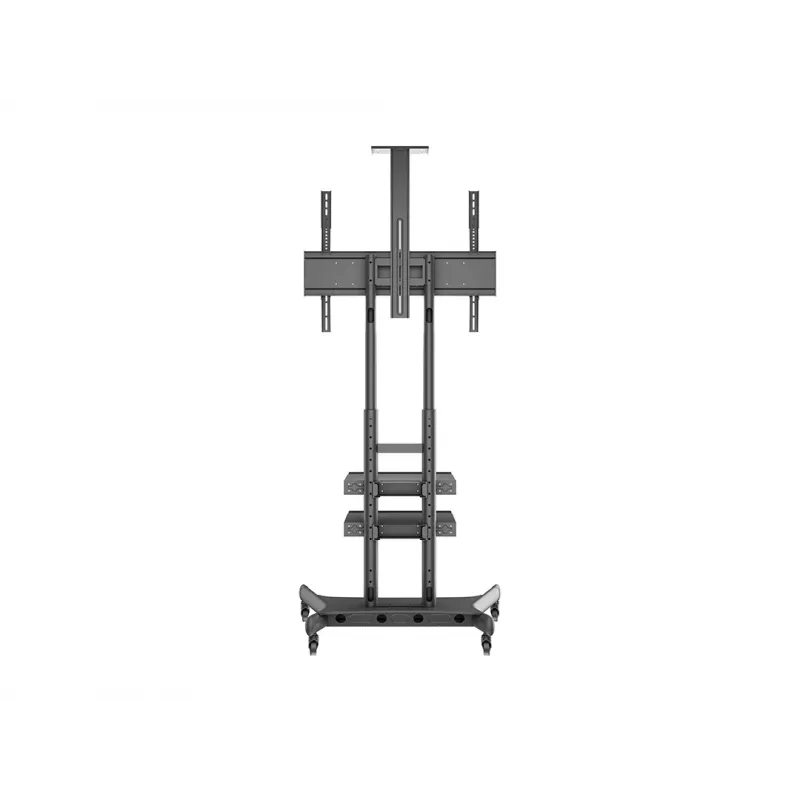 Põrandal seisvatele ekraanidele mõeldud alus MULTIBRACKETS M Public Basic 180 Plus — toetab 55–80 tolli, max 90 kg, VESA 200x200–600x400, must