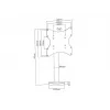Multibrackets M VESA Bolt Down TV-mount Turn 200 MAX 30 kg 23-43 tolli